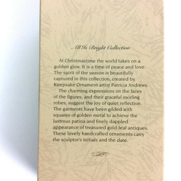 Hallmark Keepsake Ornament - All Is Bright Collection - Angel of Light - 1995 - Picture 5 of 5